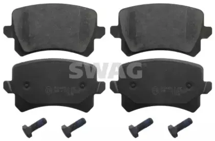 Комплект тормозных колодок, дисковый тормоз SWAG купить